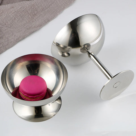MODE Stainless Goblet Cups – Modern Dessert & Ice Cream Stemware