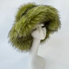ALTA Faux Fur Bucket Hat-hat-SAINT CHIC
