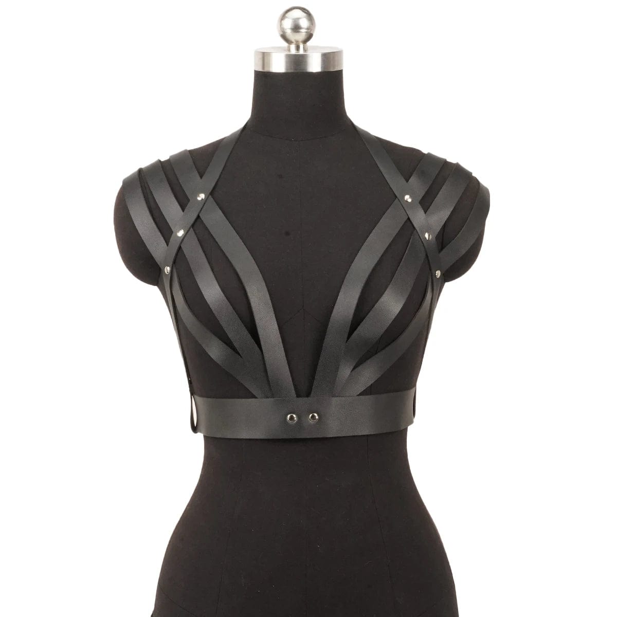 ARMOUR Leather Harness Belt – Adjustable Statement Accessory-Belt-SAINT CHIC