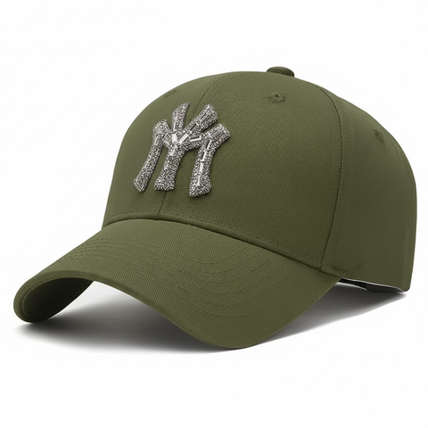 MY CITY Crystal Logo Baseball Cap – Adjustable Fit
