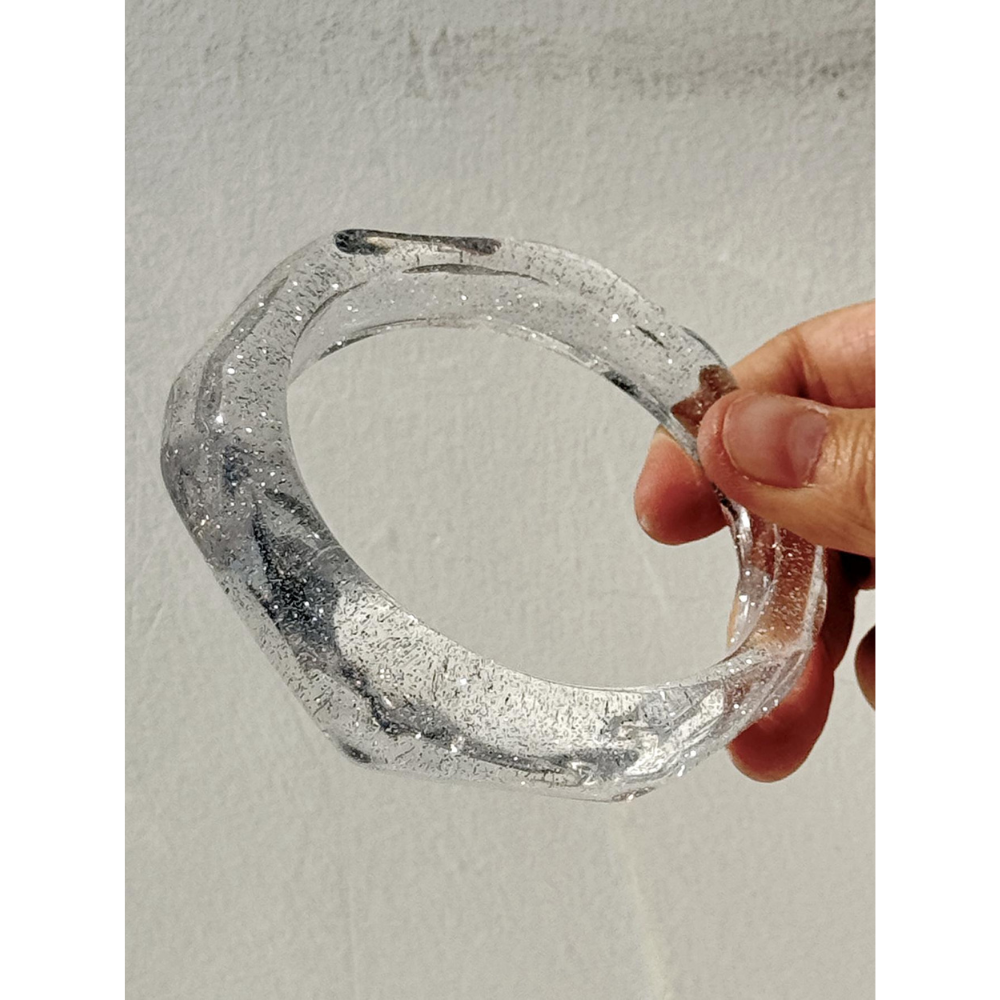 AURA STACK – Sculptural Resin Bangle