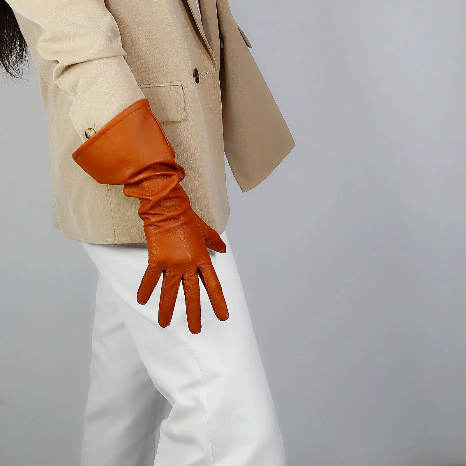 AVENUE Leather Glove-glove-SAINT CHIC