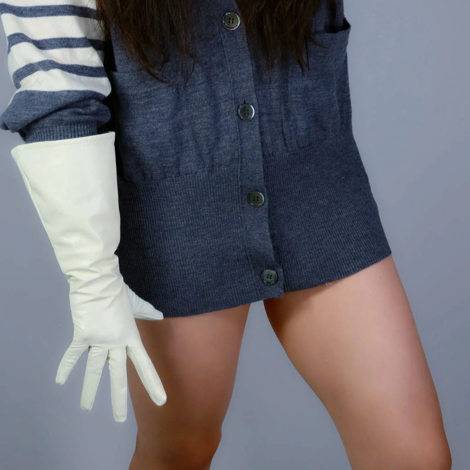 AVENUE Leather Glove-glove-SAINT CHIC