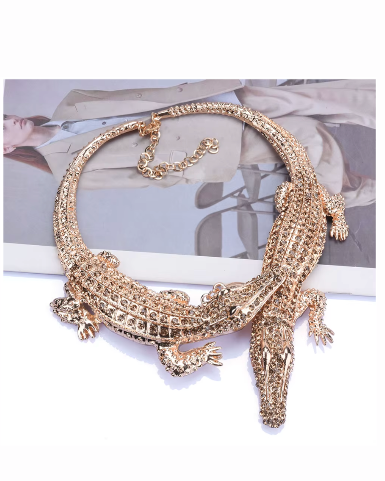 BAYOU Collar Necklace-necklace-SAINT CHIC