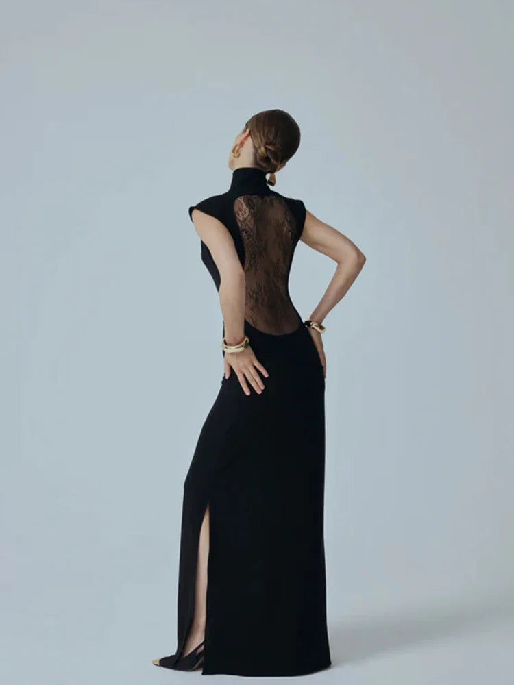 LACUNA Lace Maxi Dress