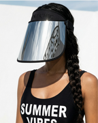 CHROME PAPARAZZI VISOR® Long Lens Sun Shield – 99% UV Protection-Hats-SAINT CHIC