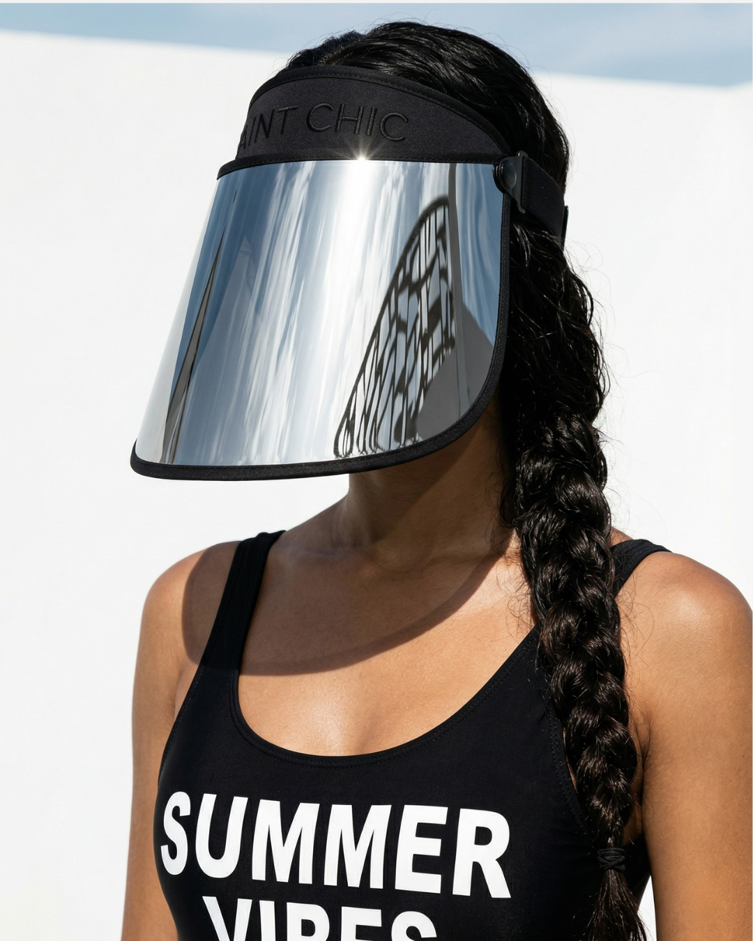 CHROME PAPARAZZI VISOR® Long Lens Sun Shield – 99% UV Protection