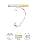 CIG Ear Hook – Sculptural Statement Ear Cuff-earring-SAINT CHIC