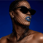 COVR Rhinestone Mesh Hood – Avant-Garde Statement-Hat-SAINT CHIC