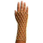 CRYSTAL Mesh Arm Cuff Bracelet