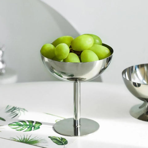 MODE Stainless Goblet Cups – Modern Dessert & Ice Cream Stemware