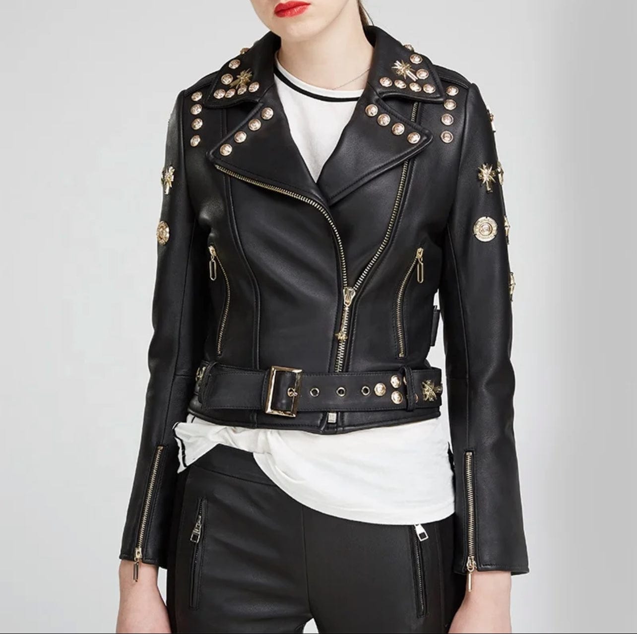 DONATELLA Jacket-Coats & Jackets-SAINT CHIC