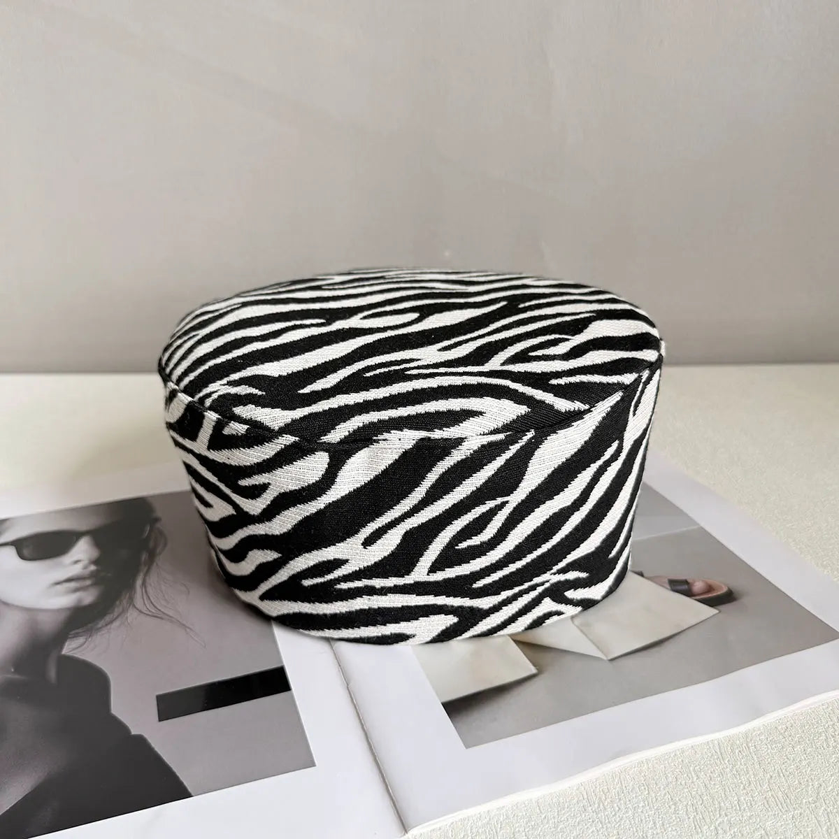 ZÈBRE Pillbox Hat
