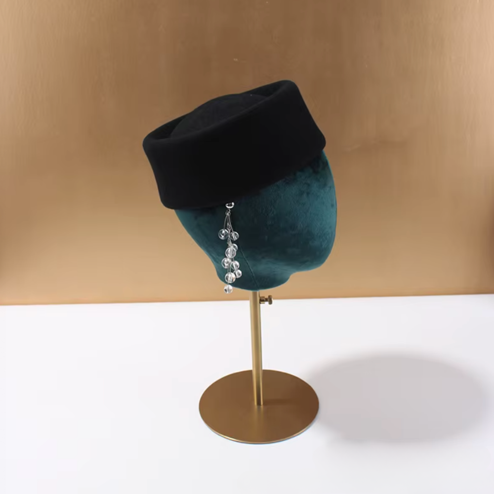 ÉDITH Pillbox Beret Hat-hat-SAINT CHIC