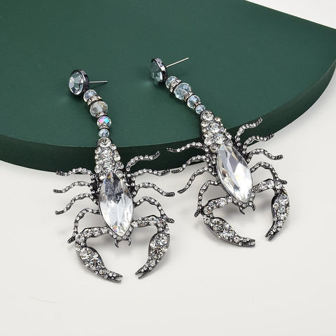 VENOM Scorpion Crystal Drop Earrings