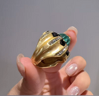 EMERALD EMPRESS Ring-ring-SAINT CHIC