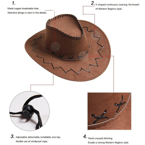 WESTON Felt Cowboy Hat