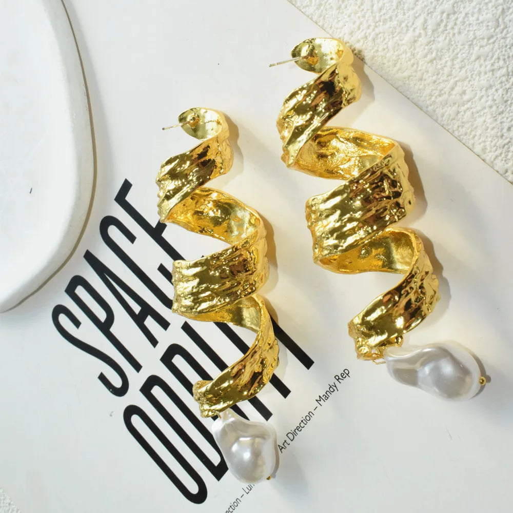 HELIX Drop Earrings