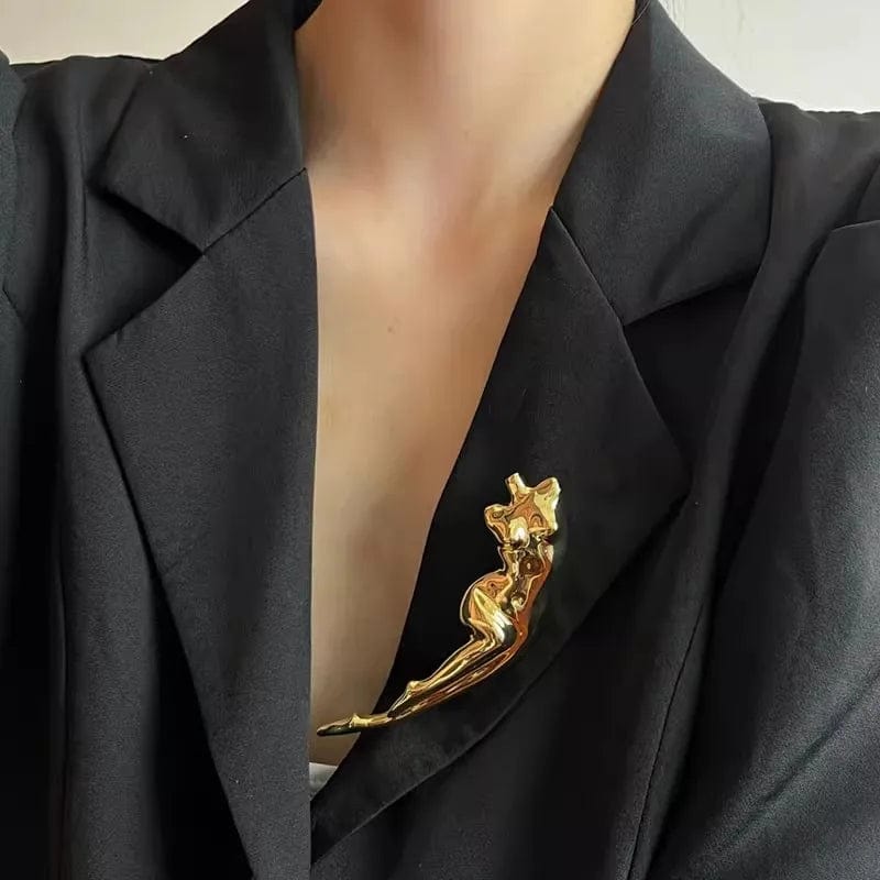 FIGURE Brooch-brooch-SAINT CHIC Image principale du produit