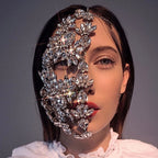FLEUR Crystal Mask-MASKS-SAINT CHIC