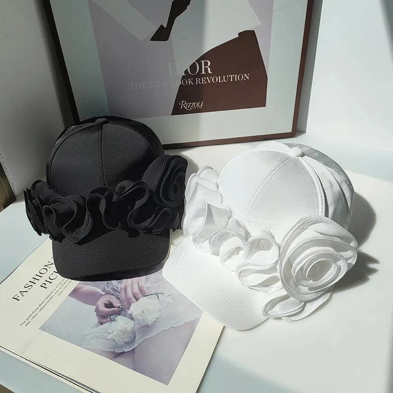 FLORA Baseball Hat-Hat-SAINT CHIC