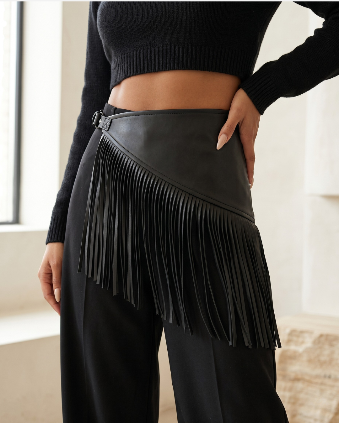 FRINGE Tassel Belt
