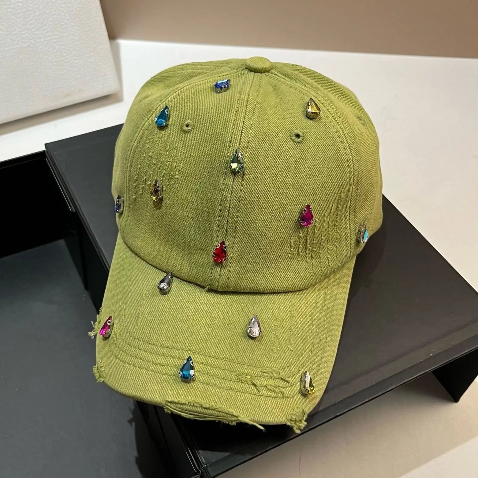 GEM DROP Baseball Cap-hat-SAINT CHIC