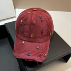 GEM DROP Baseball Cap-hat-SAINT CHIC