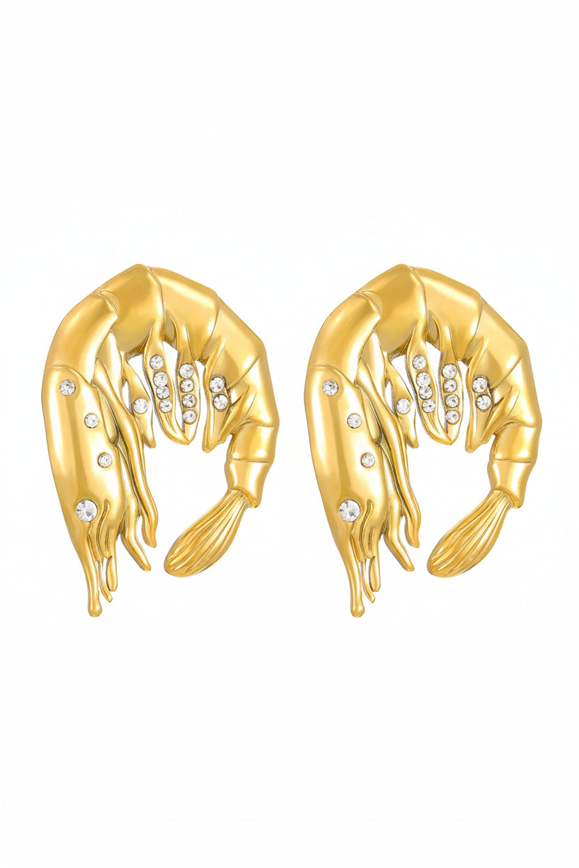 GILDA Prawn Earrings Image secondaire du produit