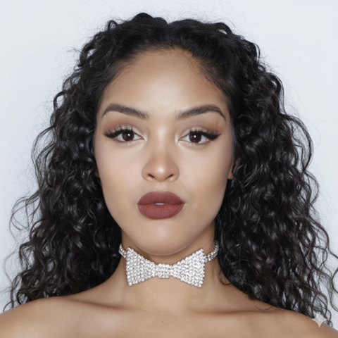 GLIMMER BOW Choker