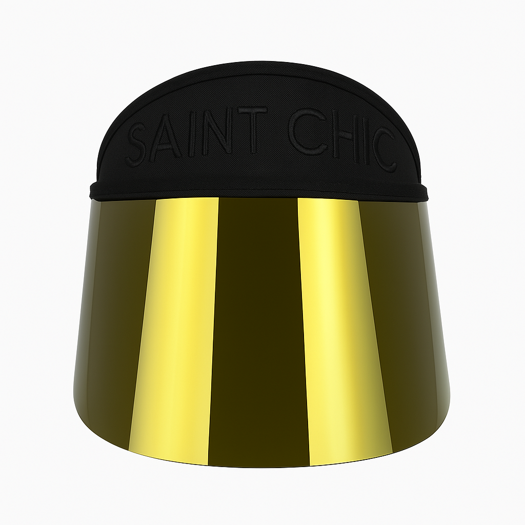 GOLD LENS PAPARAZZI VISOR® 2.0 Sun Hat-UV Visor-SAINT CHIC