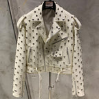 HEARTS Biker Jacket-Jacket-SAINT CHIC