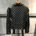 HEARTS Biker Jacket-Jacket-SAINT CHIC