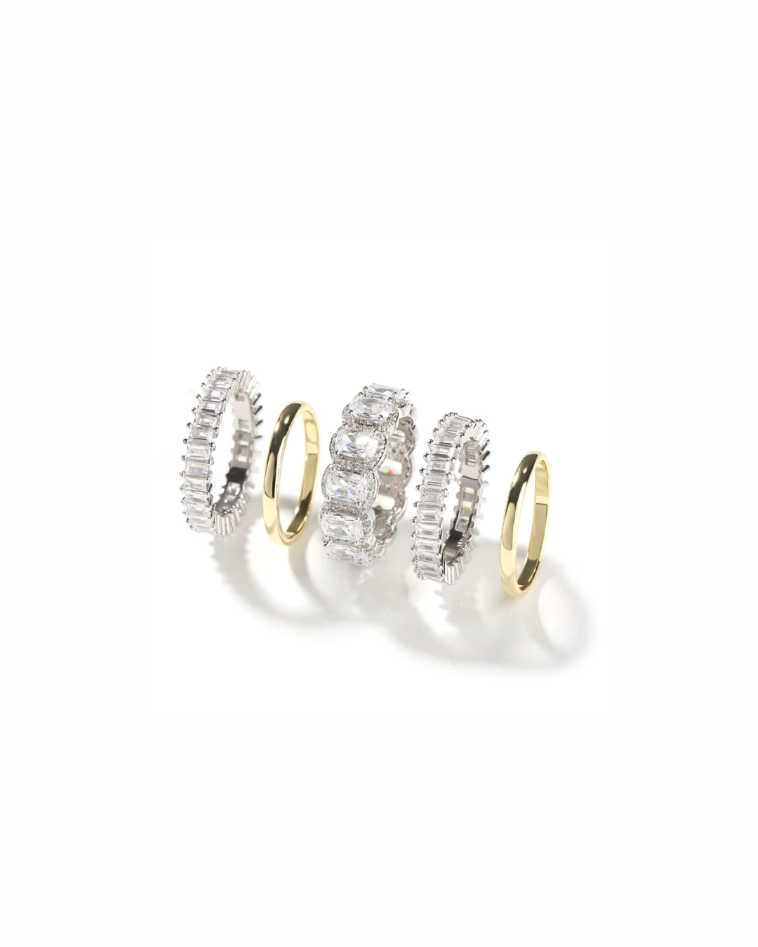 THE HEIRESS Stack Ring Set