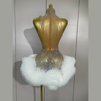 ICE SWAN Mini Dress