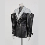 ICONIC Power-Sleeve Blazer-jacket-SAINT CHIC
