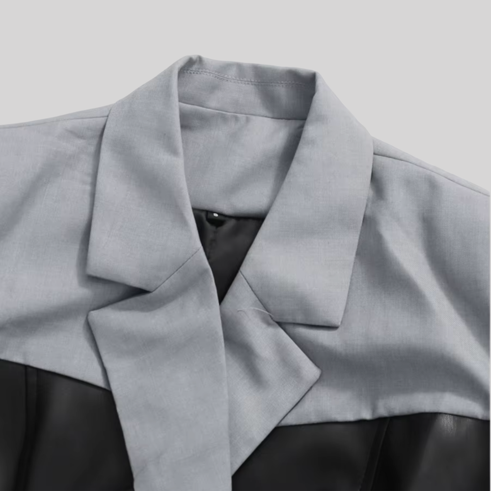 ICONIC Power-Sleeve Blazer-jacket-SAINT CHIC