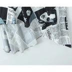 ILLUSION Newspaper Dress-dress-SAINT CHIC