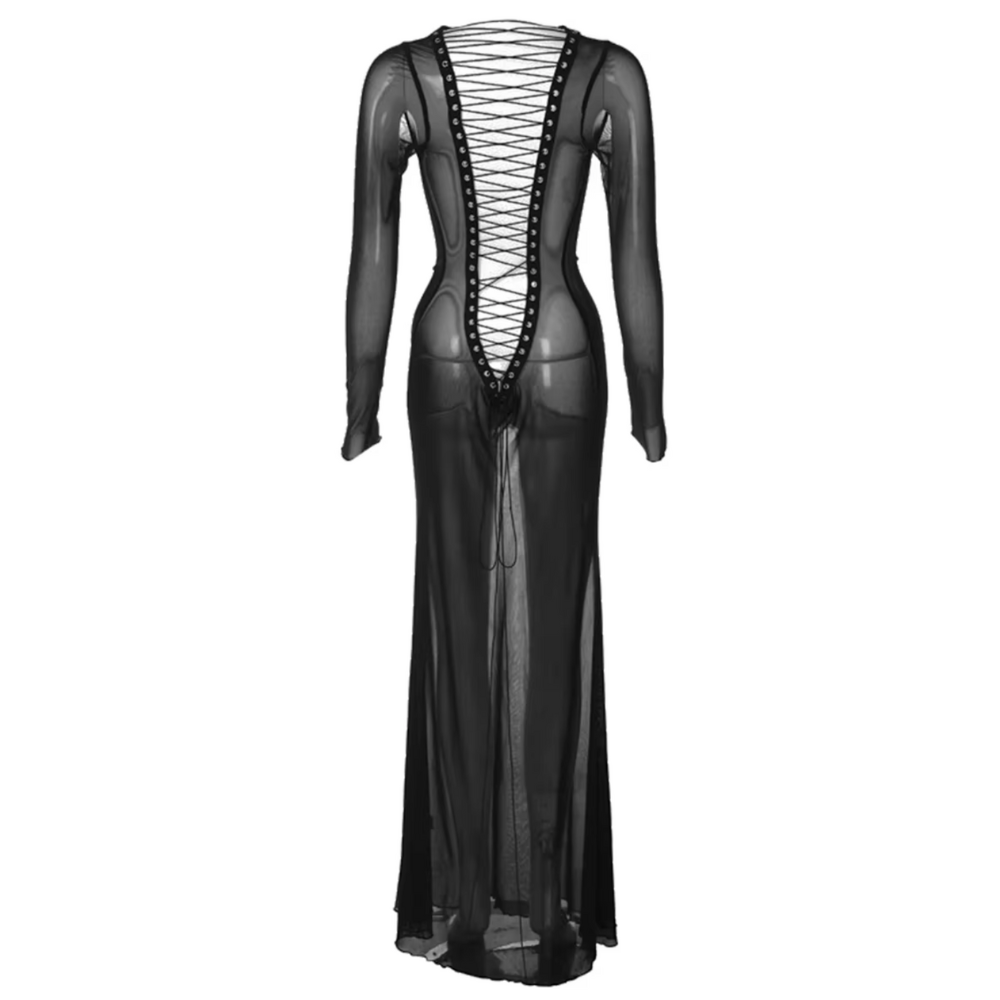 LOXA Maxi Dress-dress-SAINT CHIC