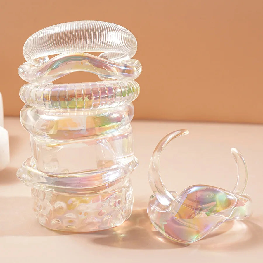 LUCENT Cuff Bracelets-bracelet-SAINT CHIC
