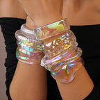 LUCENT Cuff Bracelets-bracelet-SAINT CHIC