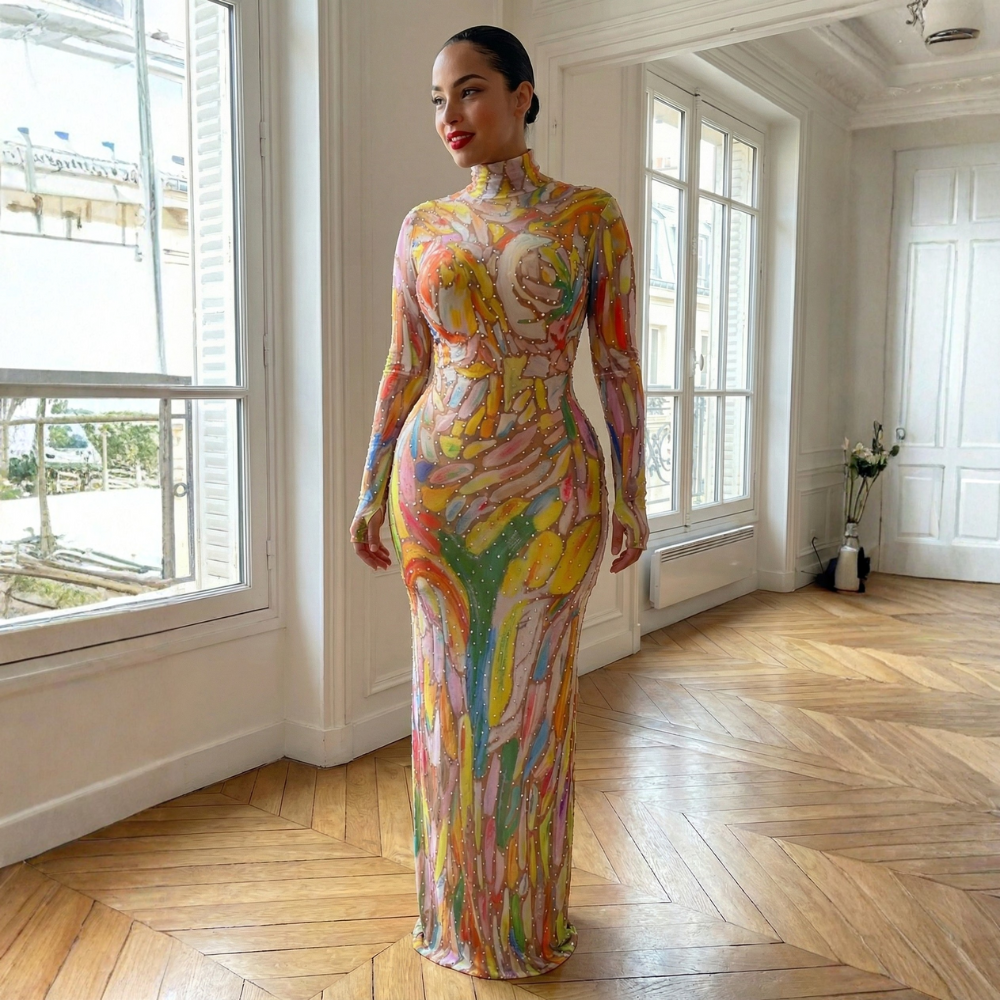 LUCIDA SIRENA Gown-dress-SAINT CHIC