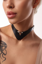 MERCY Collar Necklace-necklace-SAINT CHIC