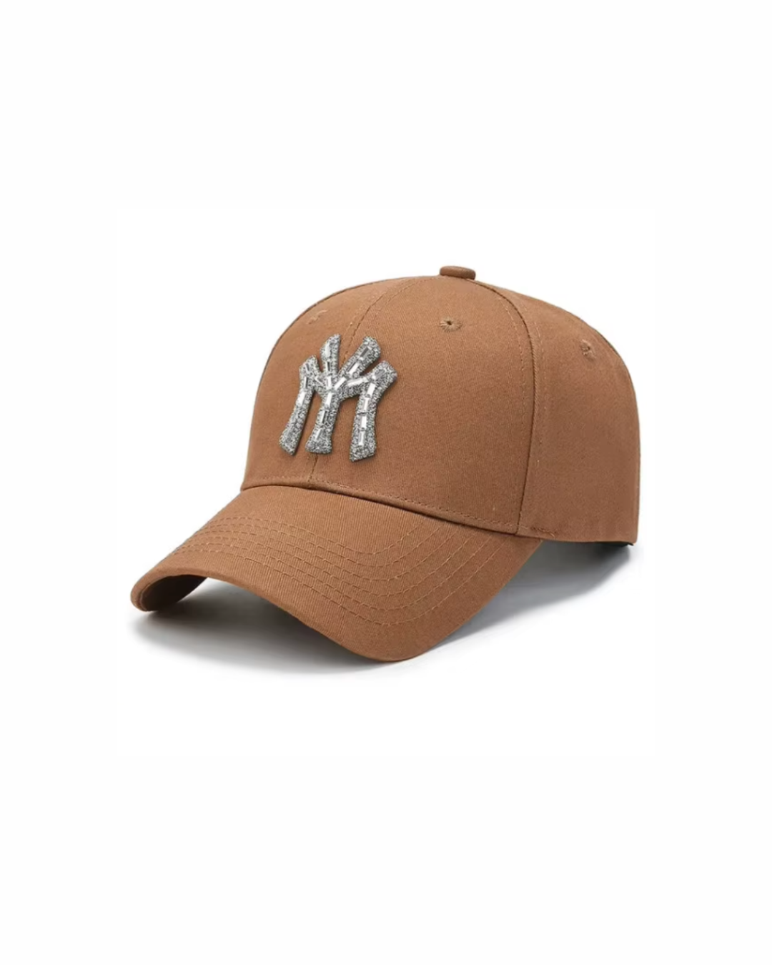 MY CITY Crystal Logo Structured Cap – SAINT CHIC