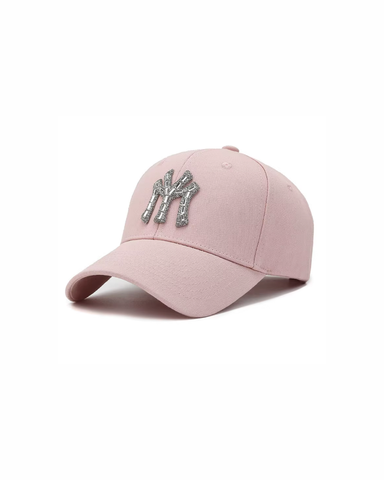 MY CITY Crystal Logo Structured Cap
