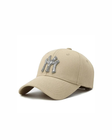 MY CITY Crystal Logo Structured Cap
