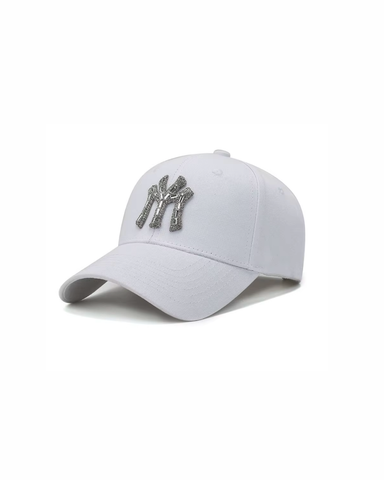 MY CITY Crystal Logo Structured Cap