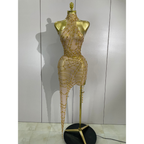 NIGHTFALL WEB Mini Dress-dress-SAINT CHIC