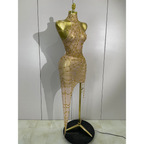 NIGHTFALL WEB Mini Dress-dress-SAINT CHIC