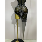 NIGHTFALL WEB Mini Dress-dress-SAINT CHIC